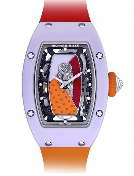 Replica Richard Mille RM 07-01 Automatic Coloured Ceramics RM 07-01 Pastel Lavender Orange Watch Replica Richard Mille RM 07-01 Automatic Coloured Ceramics RM 07-01 Pastel Lavender Orange Watch